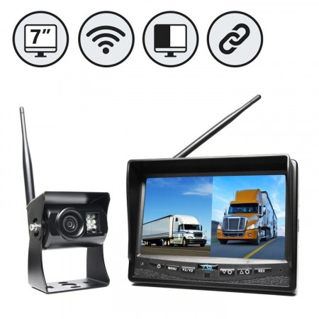 RearView Safety - Trådløst ryggekamera med 7" skjerm