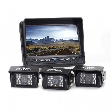 RearView Safety - Ryggekamerasystem med tre kameraer